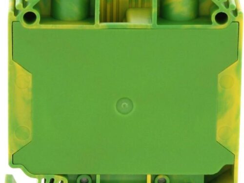 Borne de raccordement vissée - 35 mm² - Vert-Jaune｜Contaclip