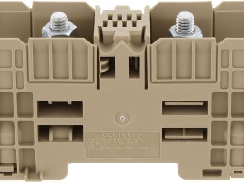 Borne de raccordement Contaclip - HSKG 125A - 35mm² - 131 x 27 x 60 mm | REF C17170.2