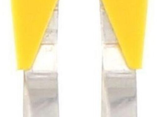 Connecteur transversal isolé jaune Contaclip - 2 pôles - 4 mm² pour borne visée | REF C17211.8