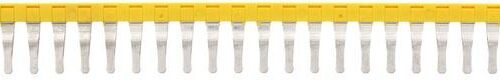 Connecteur transversal isolé jaune Contaclip - 30 pôles - 6 mm² pour borne visée | REF C17230.8