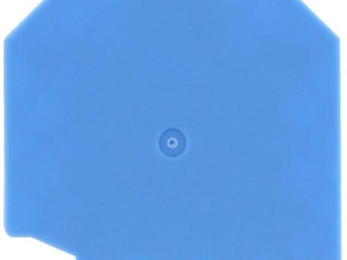 Flasque Contaclip - Pour borne de raccordement vissée 16 mm² - Bleu
