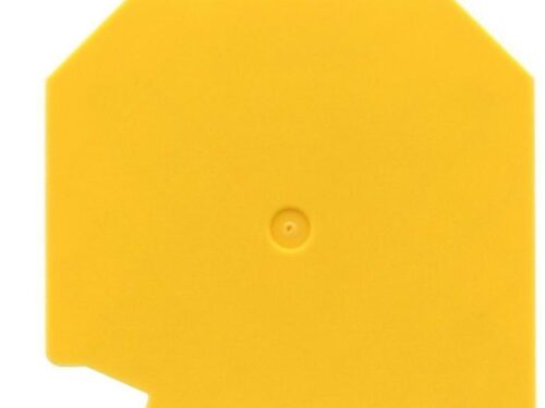 Flasque Contaclip - Pour borne de raccordement vissée 16 mm² - Jaune