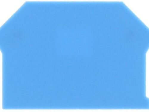Flasque Contaclip - Pour borne de raccordement vissée - Bleu