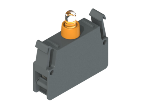 Blocs à leds série EROUND - 230V AC. orange - Pizzato