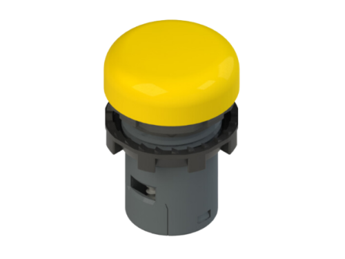 Voyant lumineux monolithique 230 VAC - Jaune - Pizzato
