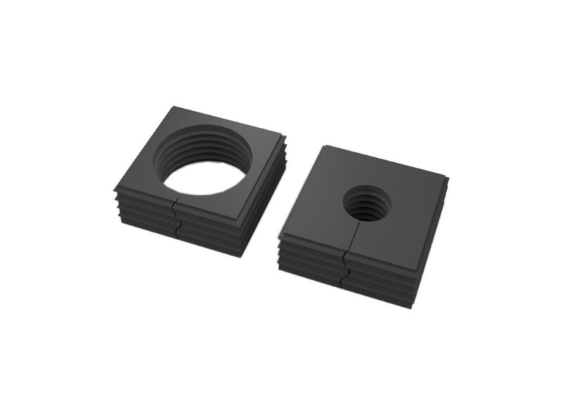 Élément de garniture diamètre max 21mm- Grand et noir