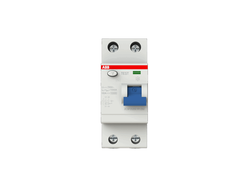 Interrupteur différentiel F202 type A 300mA ABB - 2P - 100A | REF ABB440083