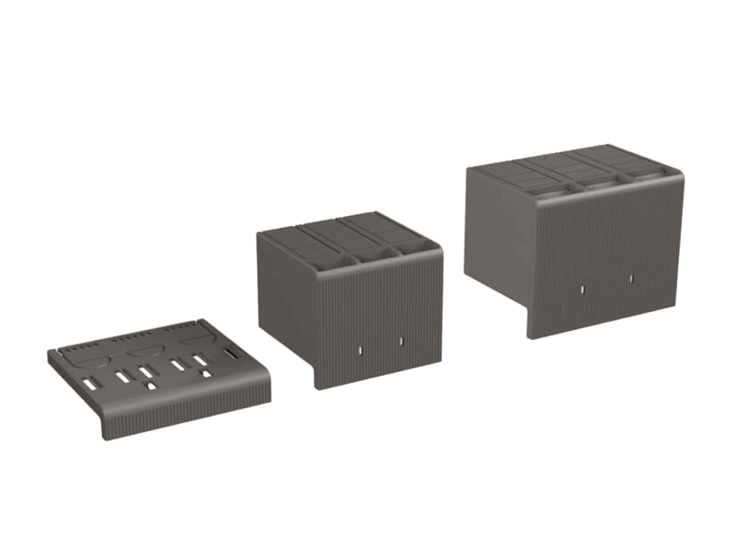 Cache borne court / 4 Pôles ABB - LTC XT2 - 2 pcs | REF ABB066659