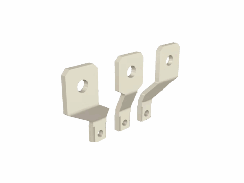 Prises avant épanouies ES ABB - Pour disjoncteur T-max XT5 - 3 pcs | REF ABB104738
