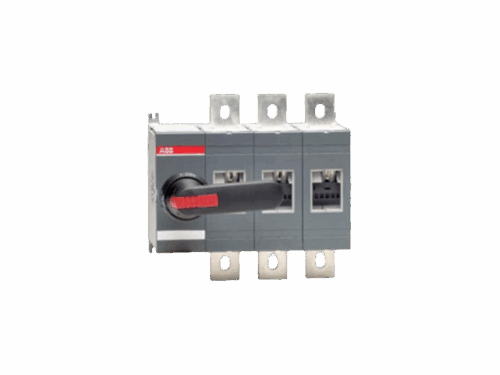 Interrupteur-sectionneur OT / 3 Pôles ABB - 800A - montage fond d'armoire ou rail DIN | REF ABB923052