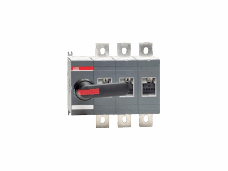 Interrupteur-sectionneur OT / 3 Pôles ABB - 800A - montage fond d'armoire ou rail DIN | REF ABB923052
