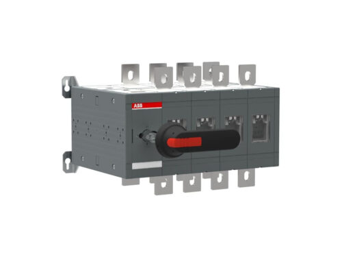Inverseur de source manuel OT / 4 Pôles ABB - 630A - montage fond d'armoire | REF ABB925597