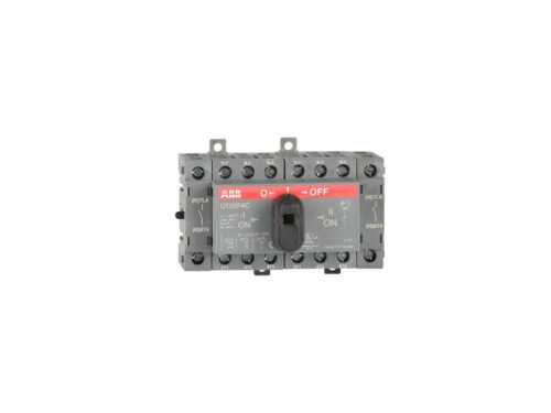 Inverseur de source manuel OT / 4 Pôles ABB - 25A - montage fond d'armoire | REF ABB939020