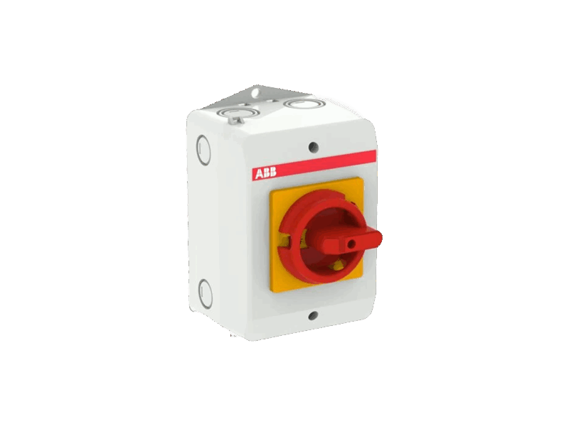 Interrupteur-sectionneur coffret / 3 Pôles ABB - 25A - IP 65  | REF ABB941372
