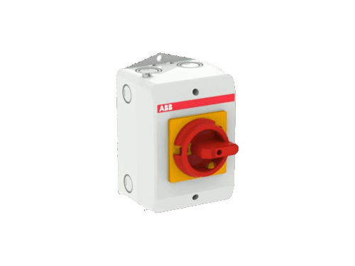 Interrupteur-sectionneur coffret / 4 Pôles ABB - 16A - IP 65  | REF ABB941276