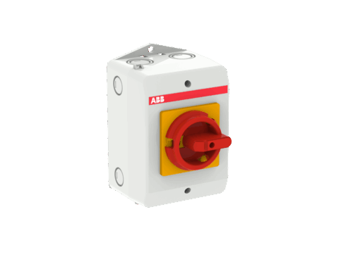 Interrupteur-sectionneur coffret / 4 Pôles ABB - 25A - IP 65  | REF ABB941377