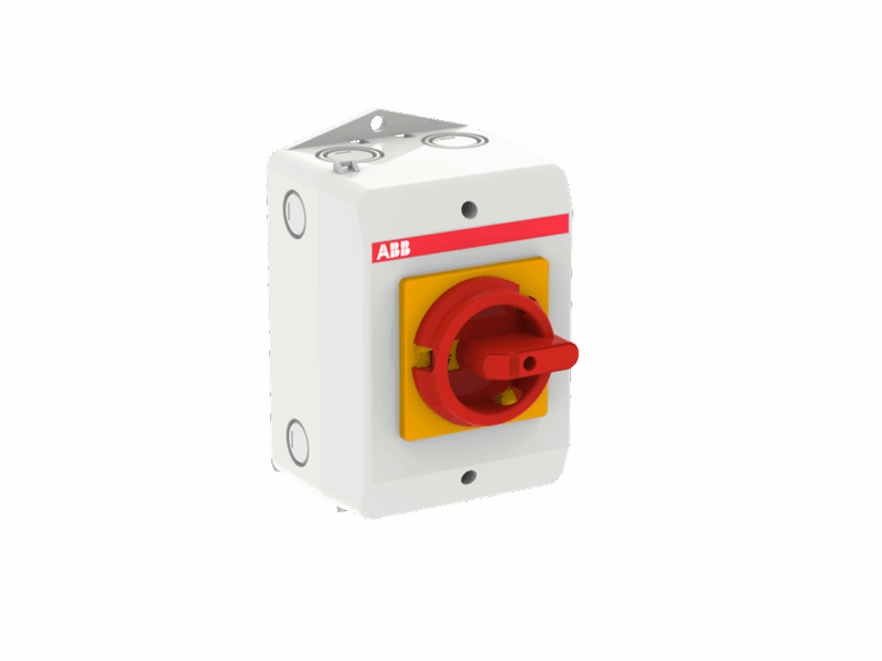 Interrupteur-sectionneur coffret / 4 Pôles ABB - 25A - IP 65  | REF ABB941377