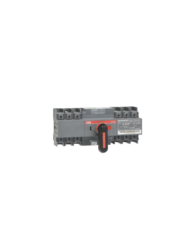 Inverseur de source motorisé OTM / 3 Pôles ABB - 125A - montage fond d'armoire ou rail din | REF ABB951681