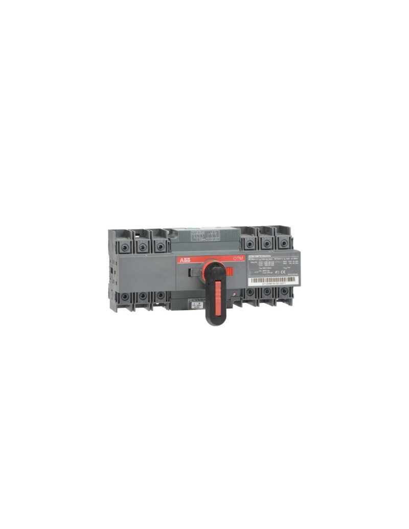 Inverseur de source motorisé OTM / 3 Pôles ABB - 100A - montage fond d'armoire ou rail din | REF ABB951682