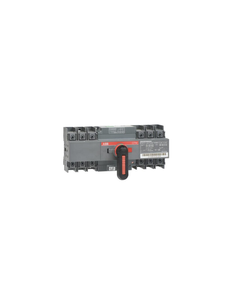 Inverseur de source motorisé OTM / 3 Pôles ABB - 80A - montage fond d'armoire ou rail din | REF ABB951683