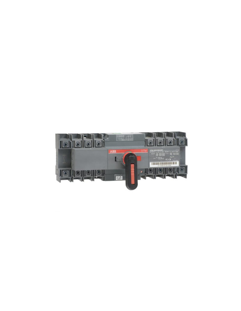 Inverseur de source motorisé OTM / 4 Pôles ABB - 125A - montage fond d'armoire ou rail din | REF ABB951686