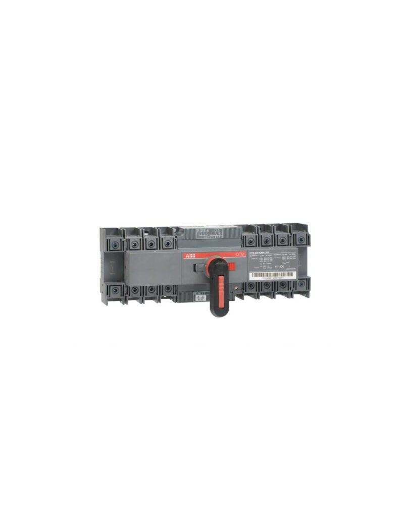 Inverseur de source motorisé OTM / 4 Pôles ABB - 80A - montage fond d'armoire ou rail din | REF ABB951688