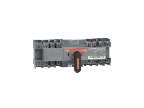 Inverseur de source motorisé OTM / 4 Pôles ABB - 63A - montage fond d'armoire ou rail din | REF ABB951689
