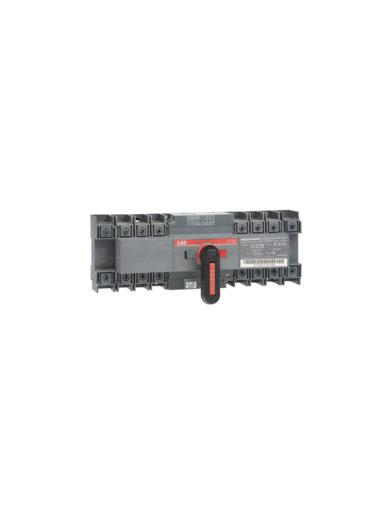 Inverseur de source motorisé OTM / 4 Pôles ABB - 63A - montage fond d'armoire ou rail din | REF ABB951689