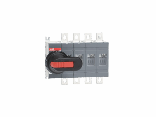 Interrupteur-sectionneur OT / 4 Pôles ABB - 160A - montage fond d'armoire ou rail DIN | REF ABB951981