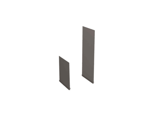 Séparateurs de phase court / 3 Pôles ABB - 100mm XT2 - XT4 - 6 pcs | REF ABB066680