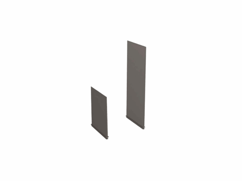Séparateurs de phase long / 4 Pôles ABB - 200mm XT2 - XT4 - 6 pcs | REF ABB066682