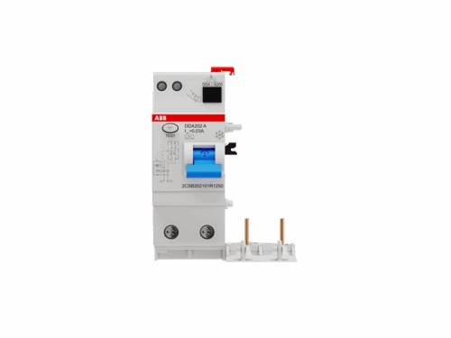 Dispositif différentiel DDA202 type A 30mA ABB - 2P - 63A | REF ABB450161