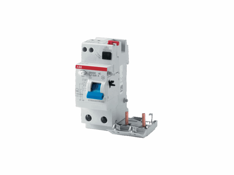 Dispositif différentiel DDA202 type AC 30mA ABB - 3P - 40A | REF ABB451051