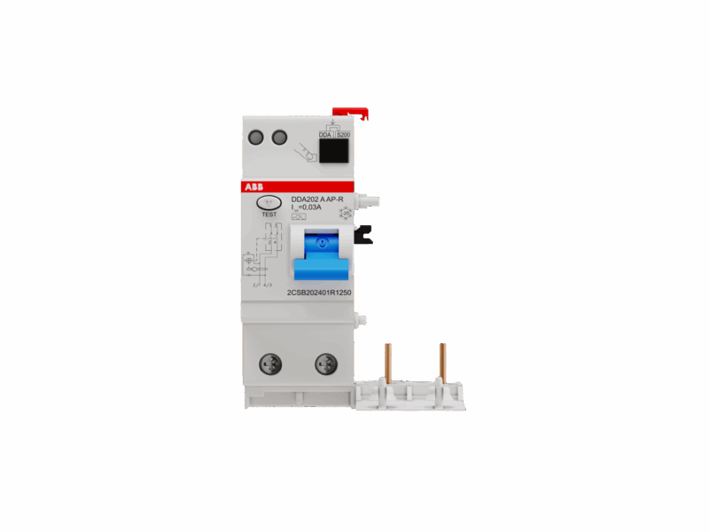 Dispositif différentiel DDA202type A (APR) 30mA ABB - 4P - 40A | REF ABB452551