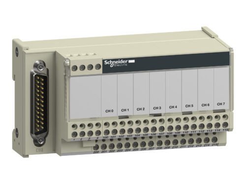 Telefast ABE7 Schneider Electric - Embase de raccordement - pour distribution pass. 8 voie | REF SCHABE7CPA02