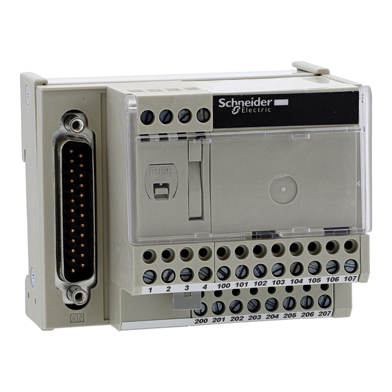 Telefast ABE7 Schneider Electric - Embase de raccordement - pour distribution de 4 sorties ANA | REF SCHABE7CPA21