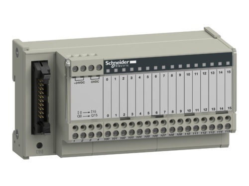 Telefast ABE7 Schneider Electric - Embase de raccordement passive - 16 entrées ou sorties - DEL | REF SCHABE7H16R11