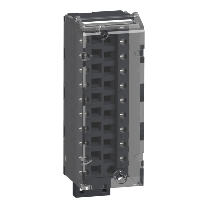 Bornier Schneider Electric - Bornier de raccordement - à vis - débrochable - 20 contacts | REF SCHBMXFTB2000