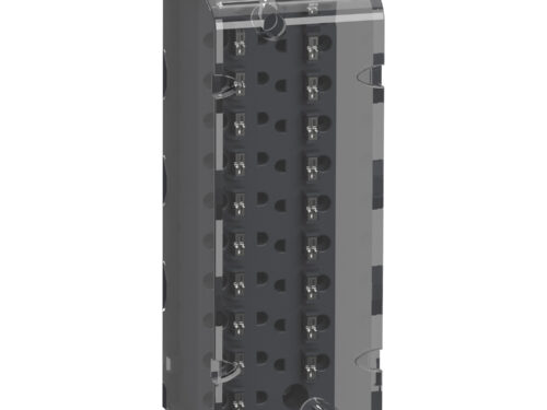 Bornier Schneider Electric - Bornier de raccordement - à ressort - débrochable - 20 contacts | REF SCHBMXFTB2020