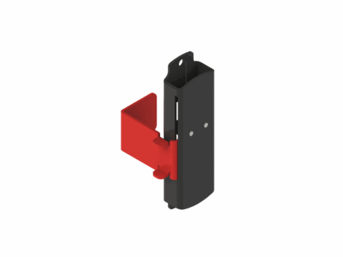Dispositif de lock out Pizzato - Pour interrupteurs de sécurité de la série NS - Montage à droite | REF LKS1D001