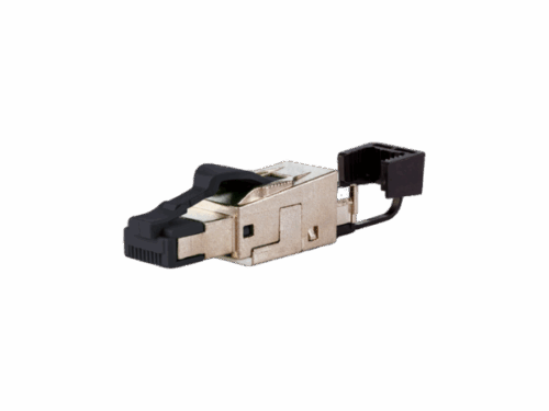 Connecteur Metz Connect - RJ45 Cat.6A à 180° | REF M130E405032-E