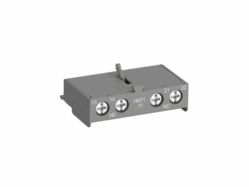Contact auxiliaire ABB - Montage frontal 1NO - 1NC | REF ABB141120