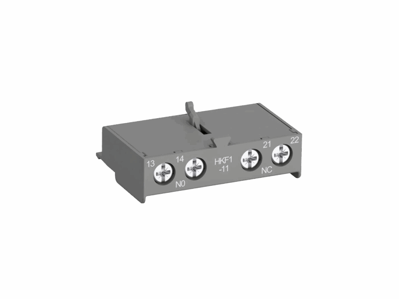 Contact auxiliaire ABB - Montage frontal 1NO - 1NC | REF ABB141120
