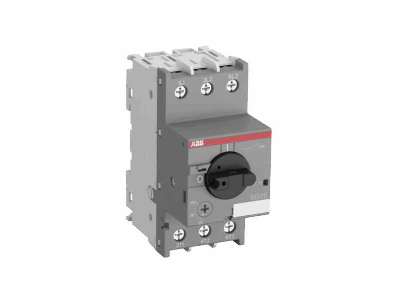 Disjoncteur moteur ABB - MS116 - 20/25 A - 11,0 kW - 10 kA | REF ABBH440566
