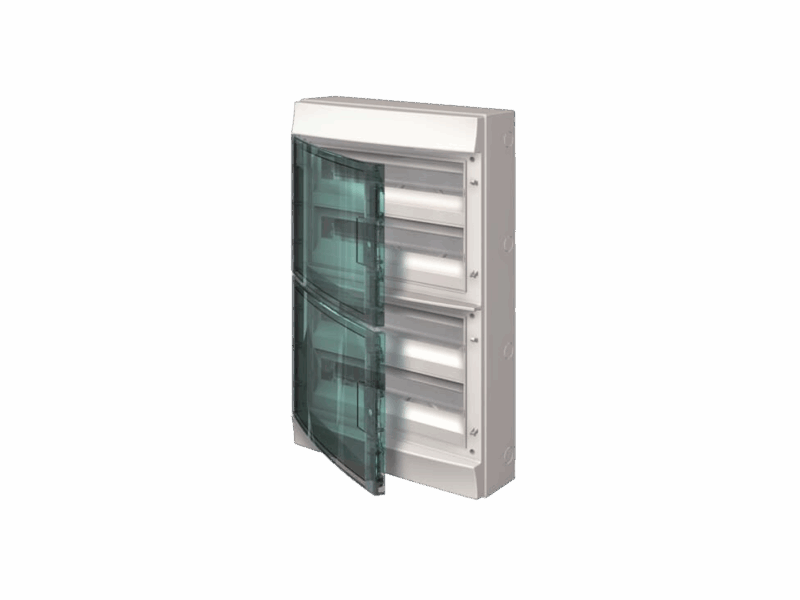 Coffret étanche Mistral 65H ABB - 4 rangées 72 modules | REF ABBH65P18X420750