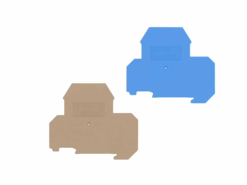 Flasque Contaclip - Pour borne de raccordement vissée - 2 étages 10 mm²