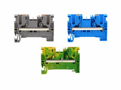 Borne de raccordement push-in - Contaclip - 10 à 16 mm²