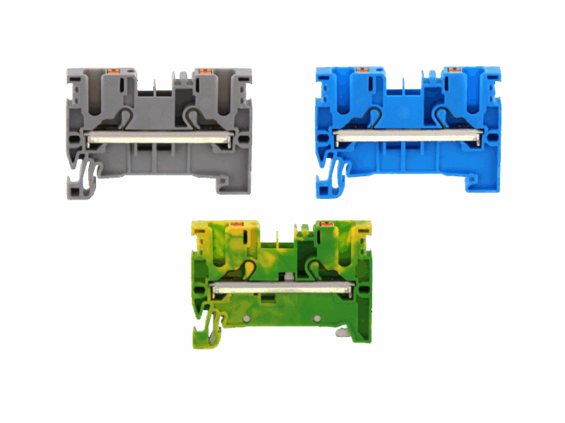 Borne de raccordement push-in - Contaclip - 2.5 à 4 mm²