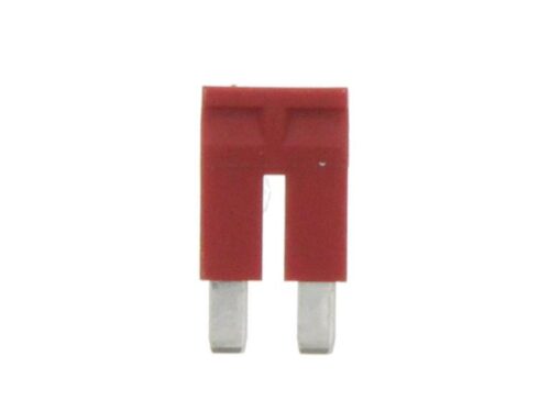 Connecteur transversal isolé rouge Contaclip - 2 pôles - 16 mm² pour borne Push-in | REF C27172.9