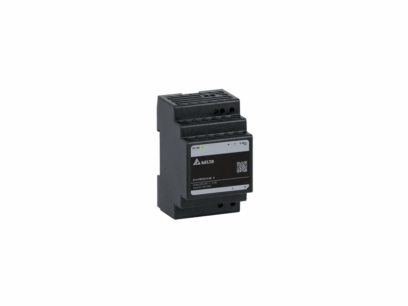 Alimentation série DRC Mono. Delta - 24VDC / 2,5A, 60W - pour rail DIN | REF DRC-24V060W1RZ